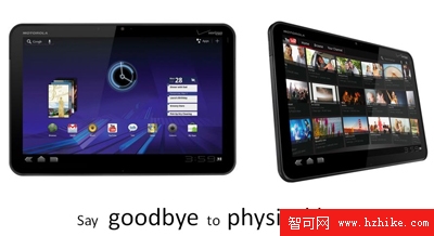 裝載Android 3.0 的MOTO XOOM