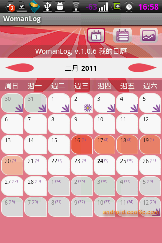 WomanLog（妳的紅粉知己）