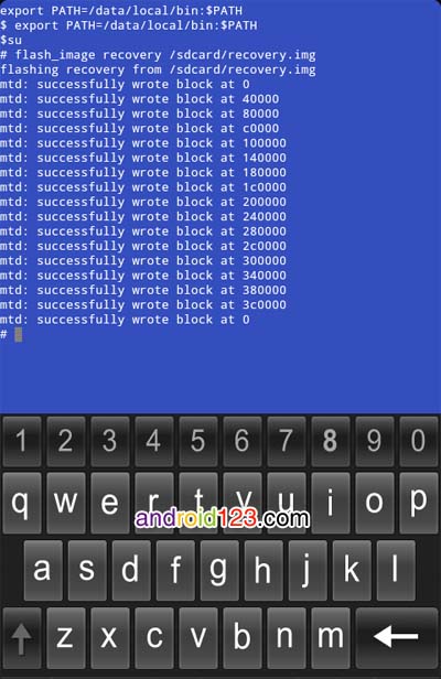 安卓手機卡刷Recovery教程