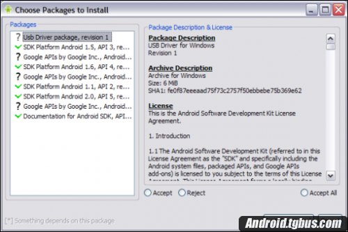 Android SDK安裝及常見問題