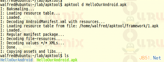 使用android-apktool來逆向使用APK