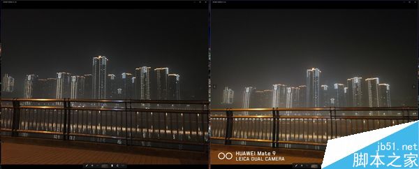 華為Mate9和iPhone6s Plus夜拍對比 新一代夜視儀