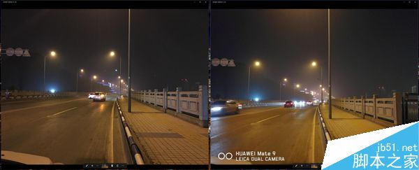 華為Mate9和iPhone6s Plus夜拍對比 新一代夜視儀