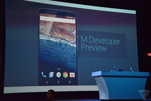 谷歌I/O：Android M開發者預覽版發布 