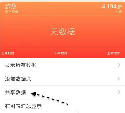 小米手環數據導入iphone ios8健康應用教程圖11