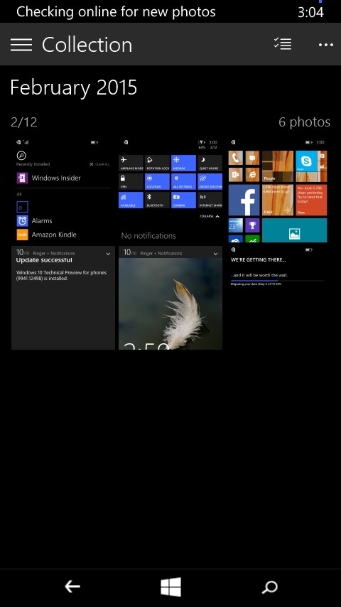 海量截圖：這就是手機版Windows 10！