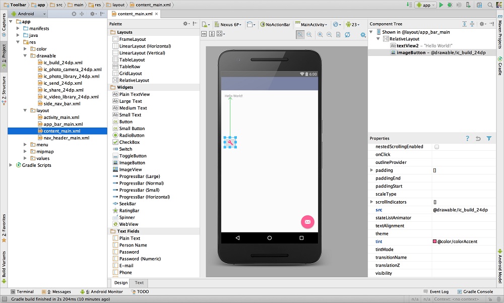 Android Studio（十）：Android Studio添加多適配的向量圖片