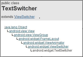 Android學習指南之四十五：用戶界面View之ImageSwitcher 和TextSwitcher