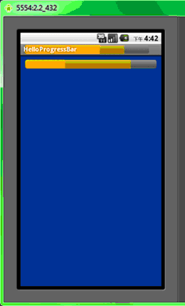 Android學習指南之十一：ProgressBar、SeekBar和RatingBar