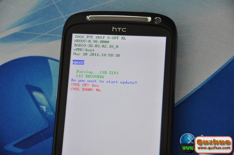 [XDA教程] HTC Desire S S510e 刷機第一步：刷入recovery