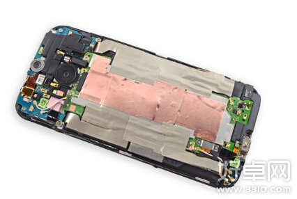 htc one m8拆機圖分享 看看這手機做工如何