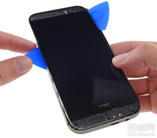 htc one m8拆機圖分享 看看這手機做工如何