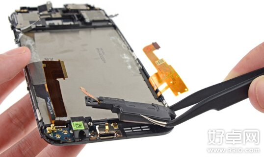 htc one m8拆機圖分享 看看這手機做工如何