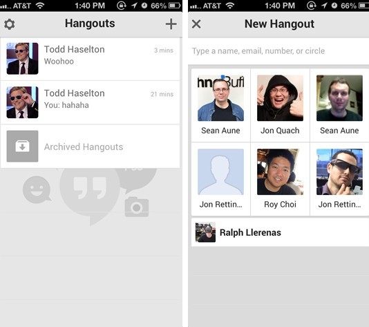 統一簡單和便捷 谷歌聊天應用Hangouts上手體驗