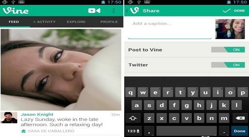 6秒短片制作應用《Vine視頻分享》Android版發布