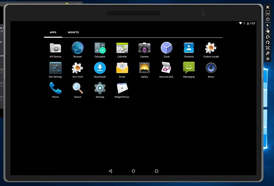 Visual Studio Android 10