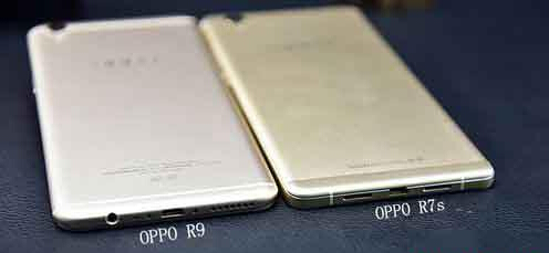 OPPO R9和R7s的區別在哪