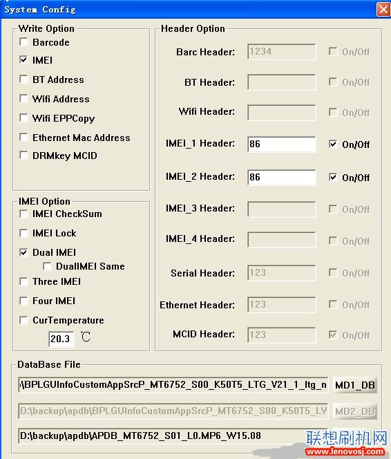 聯想樂檬K3 Note(K50-t5)刷機IMEI無效和WLAN的MAC地址變動的解決方法