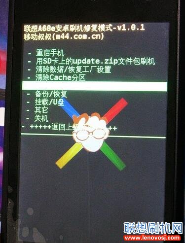聯想A68E中文recovery卡刷刷機教程 刷第三方rom必看