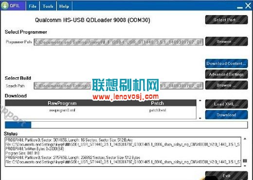 聯想S60線刷刷機教程(S60-T/S60-W)