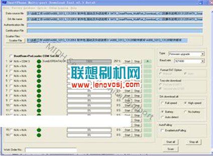 聯想A880線刷