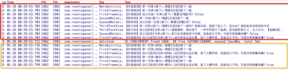 Android Touch事件傳遞機制通俗講解