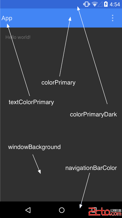 Customizing the material theme