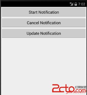 Android Notification Start