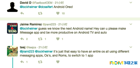 奧利奧Oreo,Android 8.0,Android 8.0命名