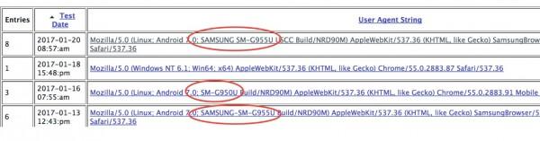 三星已開始測試Galaxy S8和S8 edge：將預裝Android 7.0