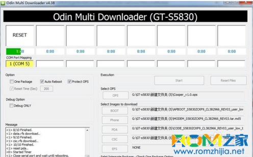 三星S5830,刷機教程,三星S5830如何刷機