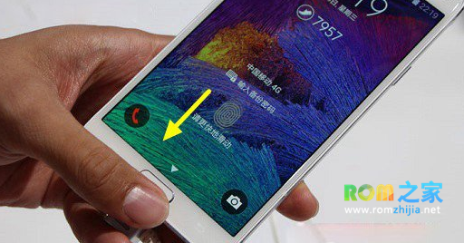 三星note4,指紋識別