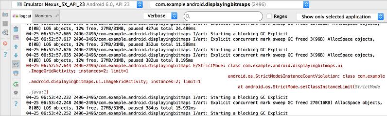 Android Studio（二十二）：用Logcat編寫和查看日志