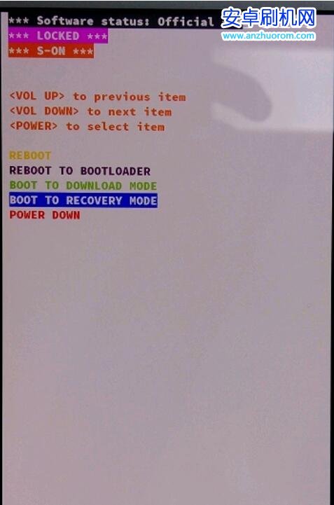 HTC手機進入bootloader/download mode/recovery模式教程